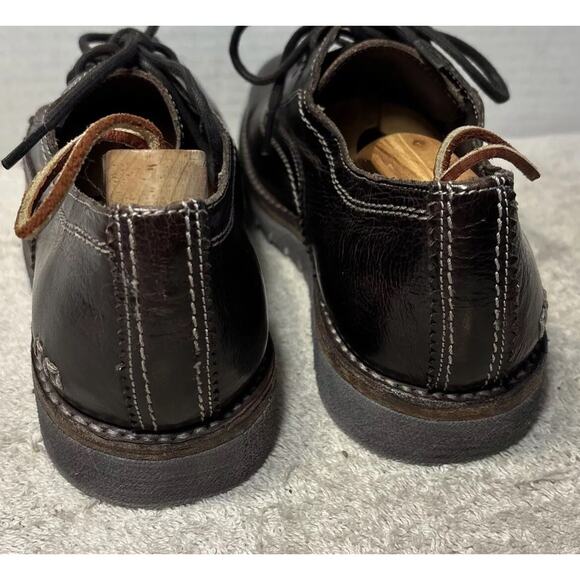 Bed Stu Mark Mens Brown Leather Oxfords & Lace Ups Plain Toe Shoes Size 9.5 main image 12